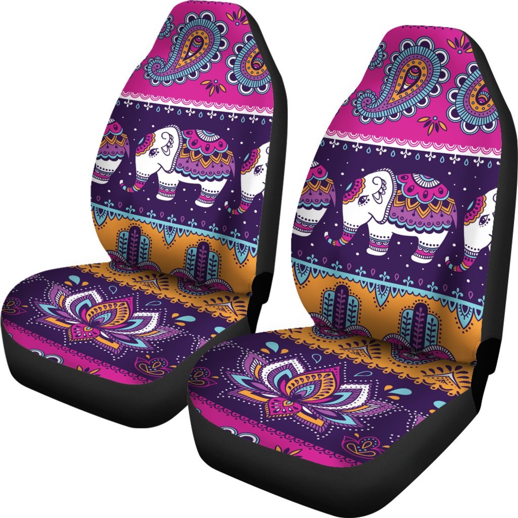 Boho Indian Style Pattern Universal Fit Car Seat Covers