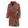 Boho Pattern Print Design 01 Men Bathrobe-JORJUNE.COM