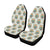 Boho Pattern Print Design 04 Car Seat Covers (Set of 2)-JORJUNE.COM