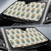 Boho Pattern Print Design 04 Car Sun Shade-JORJUNE.COM