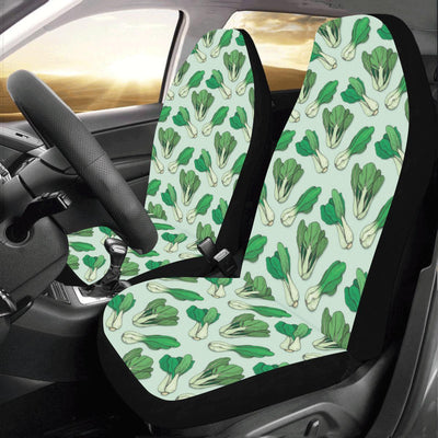 Bok Choy Pattern Print Design 01 Car Seat Covers (Set of 2)-JORJUNE.COM