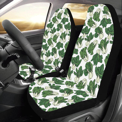 Bok Choy Pattern Print Design 02 Car Seat Covers (Set of 2)-JORJUNE.COM