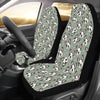 Boston Terrier Pattern Print Design 05 Car Seat Covers (Set of 2)-JORJUNE.COM