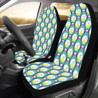 Bowling Pattern Print Design 04 Car Seat Covers (Set of 2)-JORJUNE.COM