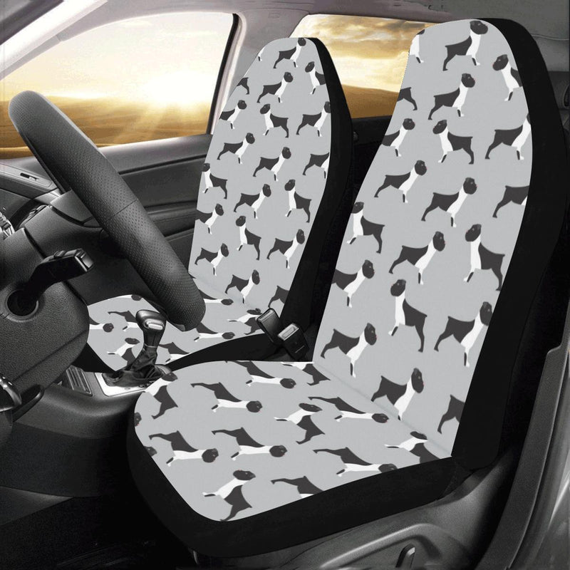 Boxers Pattern Print Design 01 Car Seat Covers (Set of 2)-JORJUNE.COM