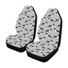 Boxers Pattern Print Design 01 Car Seat Covers (Set of 2)-JORJUNE.COM