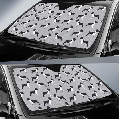 Boxers Pattern Print Design 01 Car Sun Shade-JORJUNE.COM