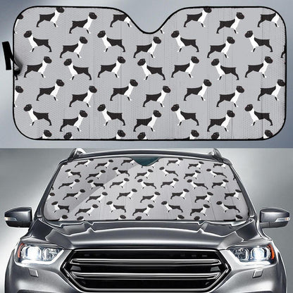 Boxers Pattern Print Design 01 Car Sun Shade-JORJUNE.COM