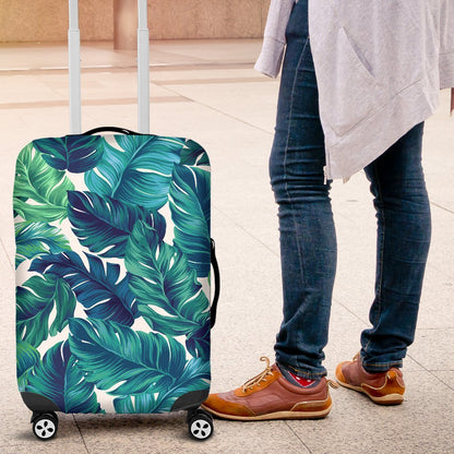 Brightness Tropical Palm Leaves Luggage Protective Cover