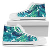 Brightness Tropical Palm Leaves Men High Top Shoes