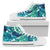 Brightness Tropical Palm Leaves Men High Top Shoes