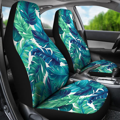 Brightness Tropical Palm Leaves Universal Fit Car Seat Covers