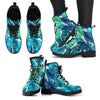 Brightness Tropical Palm Leaves Women & Men Leather Boots
