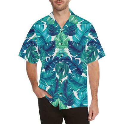 Brightness Tropical Palm Men Hawaiian Shirt