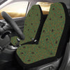 Brocade Pattern Print Design 02 Car Seat Covers (Set of 2)-JORJUNE.COM