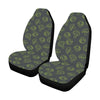 Broccoli Pattern Print Design 01 Car Seat Covers (Set of 2)-JORJUNE.COM