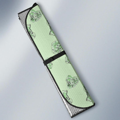 Broccoli Pattern Print Design 05 Car Sun Shade-JORJUNE.COM
