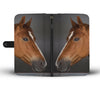 Brow Horse head Wallet Phone Case