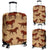 Brown Horse Print Pattern Luggage Cover Protector