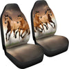 Brown Horses Universal Fit Car Seat Covers