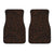 Brown Leopard Car Floor Mats