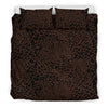 Brown Leopard Duvet Cover Bedding Set