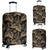 Brown Tropical Palm Leaves Luggage Protective Cover