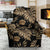 Brown Tropical Palm Leaves Recliner Slipcover-JORJUNE.COM