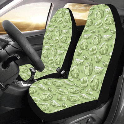 Brussels Sprouts Pattern Print Design 01 Car Seat Covers (Set of 2)-JORJUNE.COM