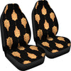 Buddha Head Gold Print Universal Fit Car Seat Covers