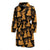 Buddha Pattern Print Design 01 Men Bathrobe-JORJUNE.COM