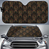 Buddha Pattern Print Design 03 Car Sun Shade-JORJUNE.COM