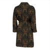 Buddha Pattern Print Design 03 Men Bathrobe-JORJUNE.COM