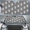 Buddha Pattern Print Design 05 Car Sun Shade-JORJUNE.COM