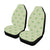 Budgerigar Pattern Print Design 02 Car Seat Covers (Set of 2)-JORJUNE.COM