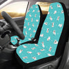 Bull Terriers Pattern Print Design 07 Car Seat Covers (Set of 2)-JORJUNE.COM