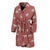 Bull Terriers Pattern Print Design 09 Men Bathrobe-JORJUNE.COM