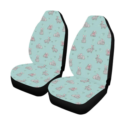 Bunny Pattern Print Design 02 Car Seat Covers (Set of 2)-JORJUNE.COM