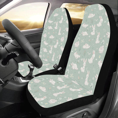 Bunny Pattern Print Design 03 Car Seat Covers (Set of 2)-JORJUNE.COM