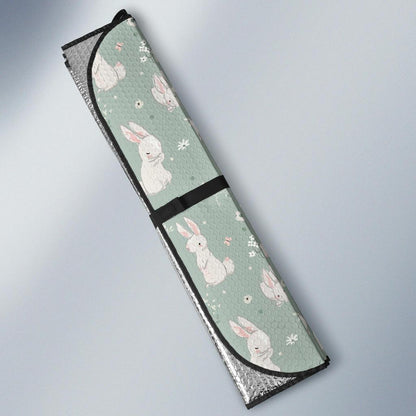 Bunny Pattern Print Design 03 Car Sun Shade-JORJUNE.COM