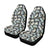 Bunny Pattern Print Design 04 Car Seat Covers (Set of 2)-JORJUNE.COM