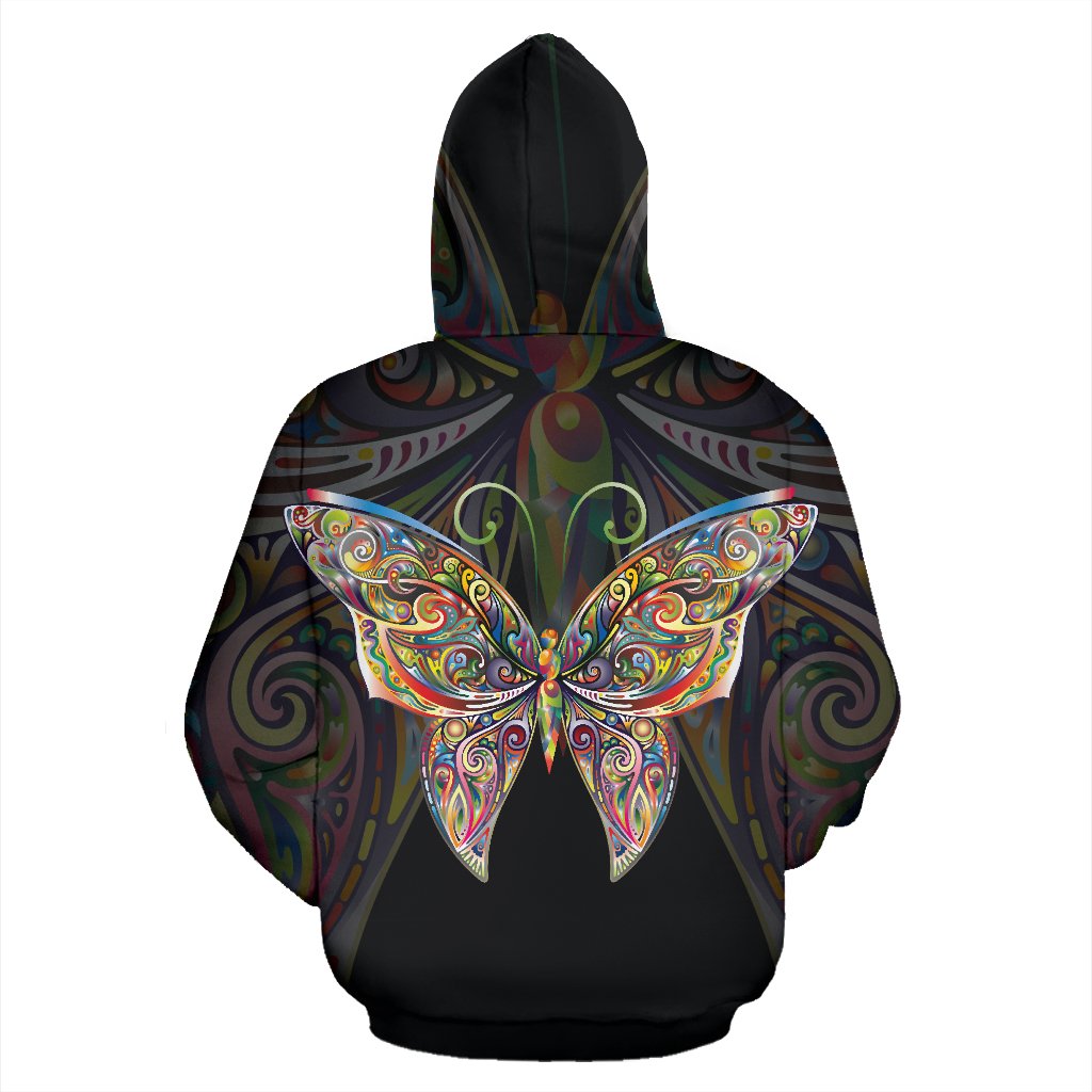 Butterfly Art All Over Print Hoodie