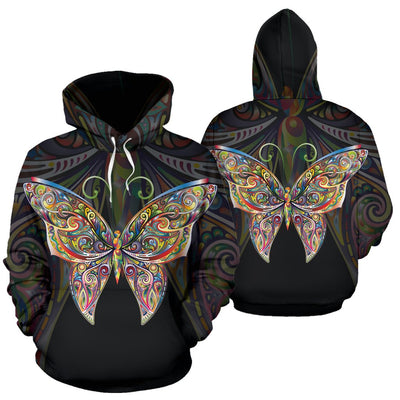 Butterfly Art All Over Print Hoodie