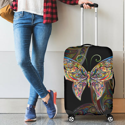 Butterfly Art Luggage Cover Protector