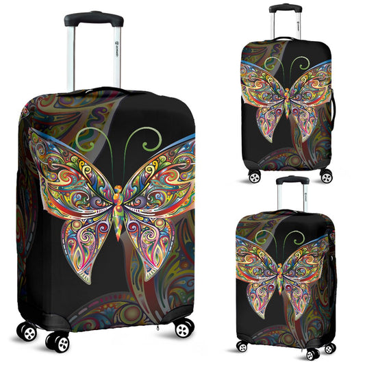 Butterfly Art Luggage Cover Protector