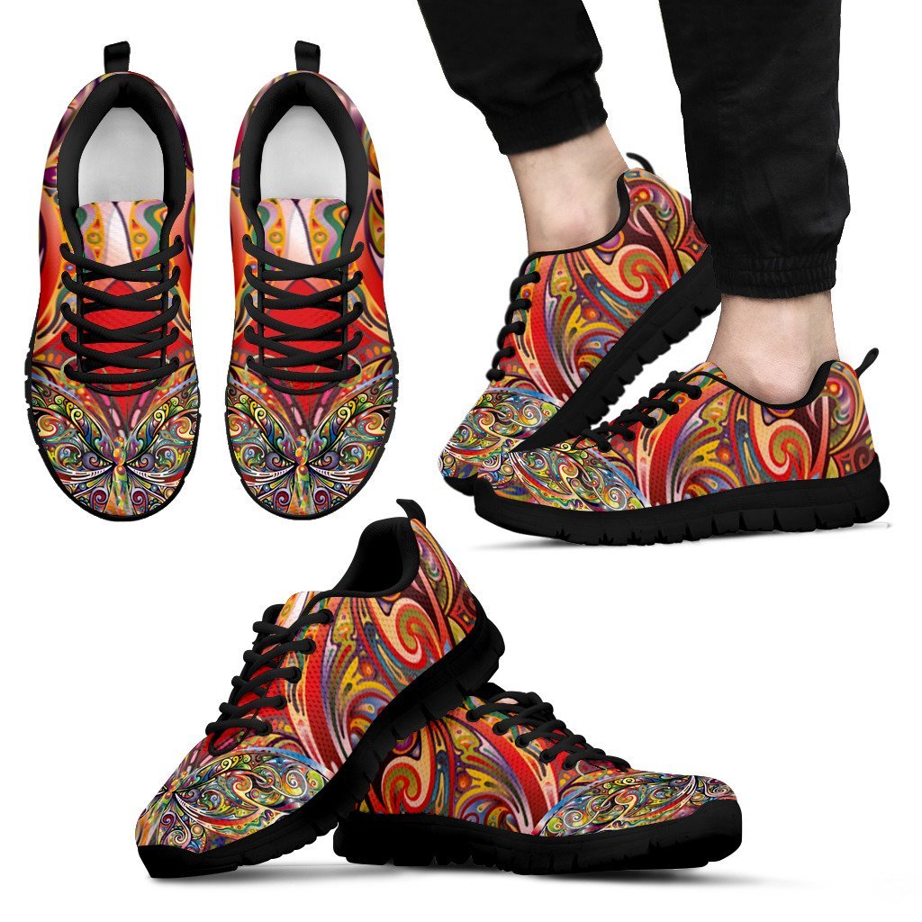 Butterfly Art Men Sneakers