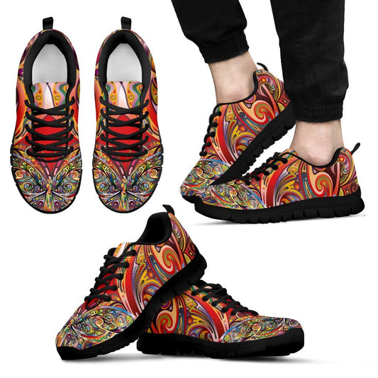 Butterfly Art Men Sneakers