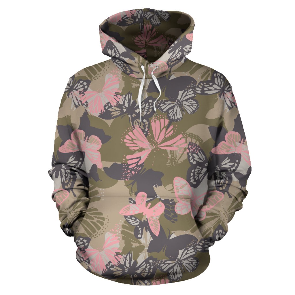 Butterfly camouflage All Over Print Hoodie