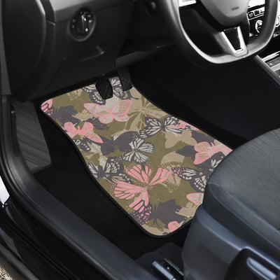 Butterfly camouflage Car Floor Mats