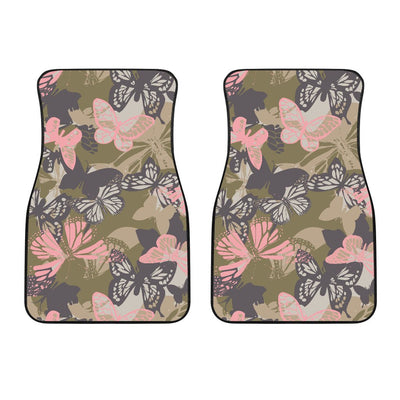 Butterfly camouflage Car Floor Mats